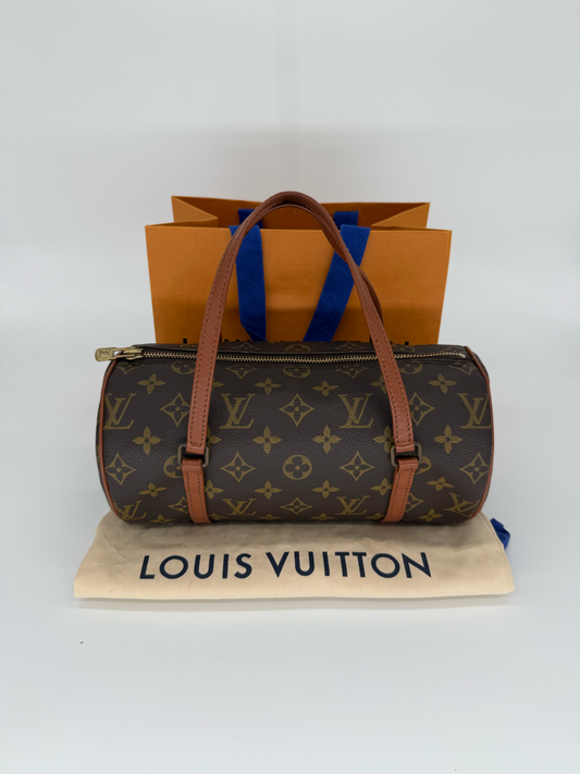 Louis Vuitton Papillon Handbag Monogram Canvas 26