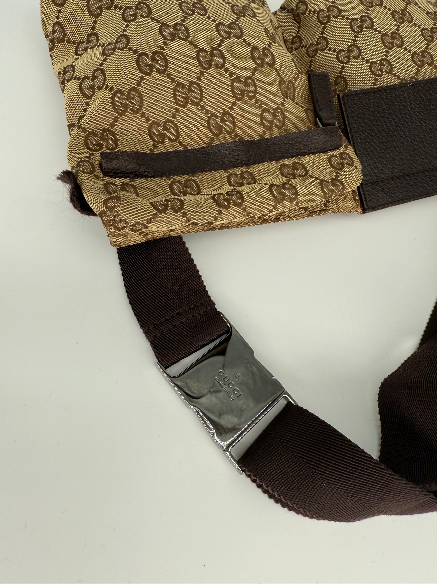 Gucci Double Belt bag