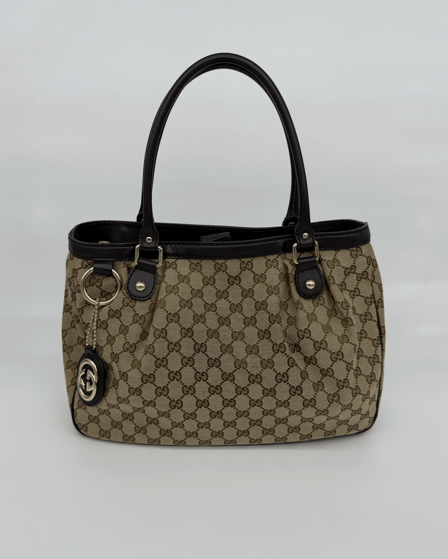 Gucci Sukey Top Handle Tote GG Canvas