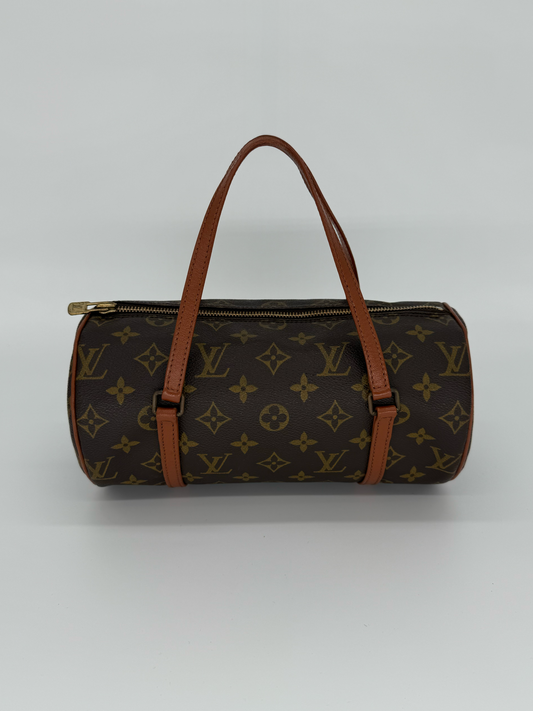 Louis Vuitton Papillon Handbag Monogram Canvas 26