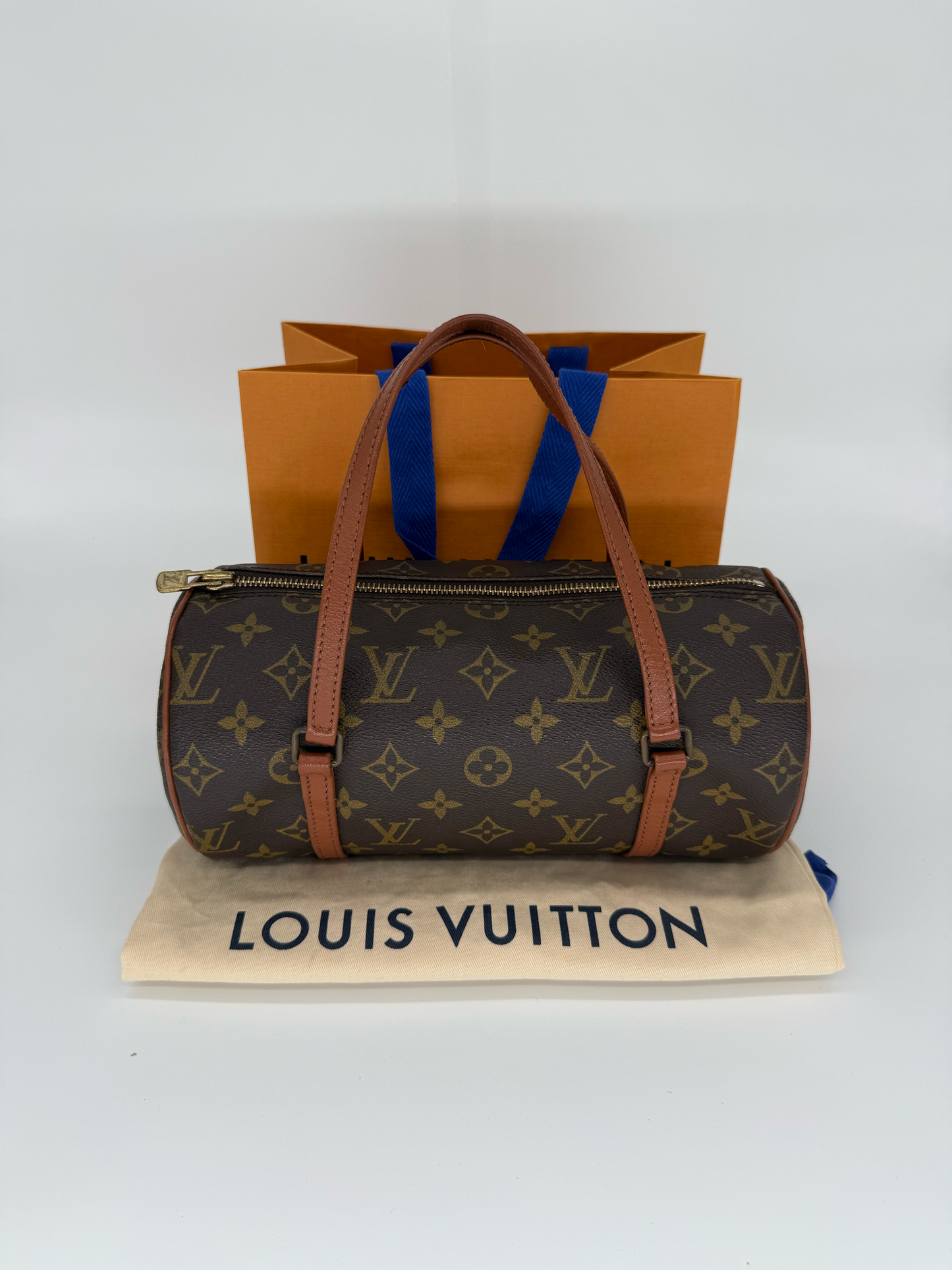 Louis Vuitton Papillon Handbag Monogram Canvas 26