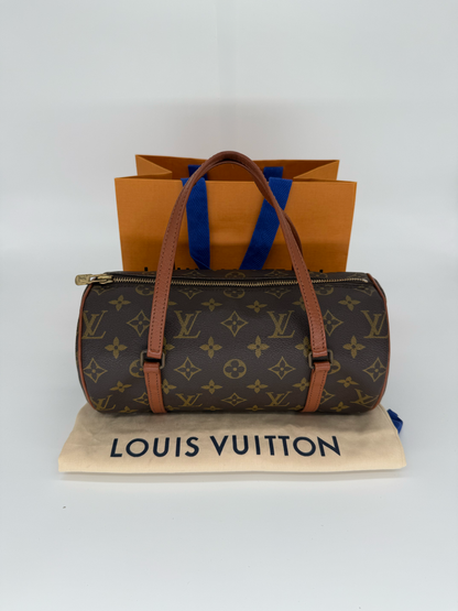 Louis Vuitton Papillon Handbag Monogram Canvas 26