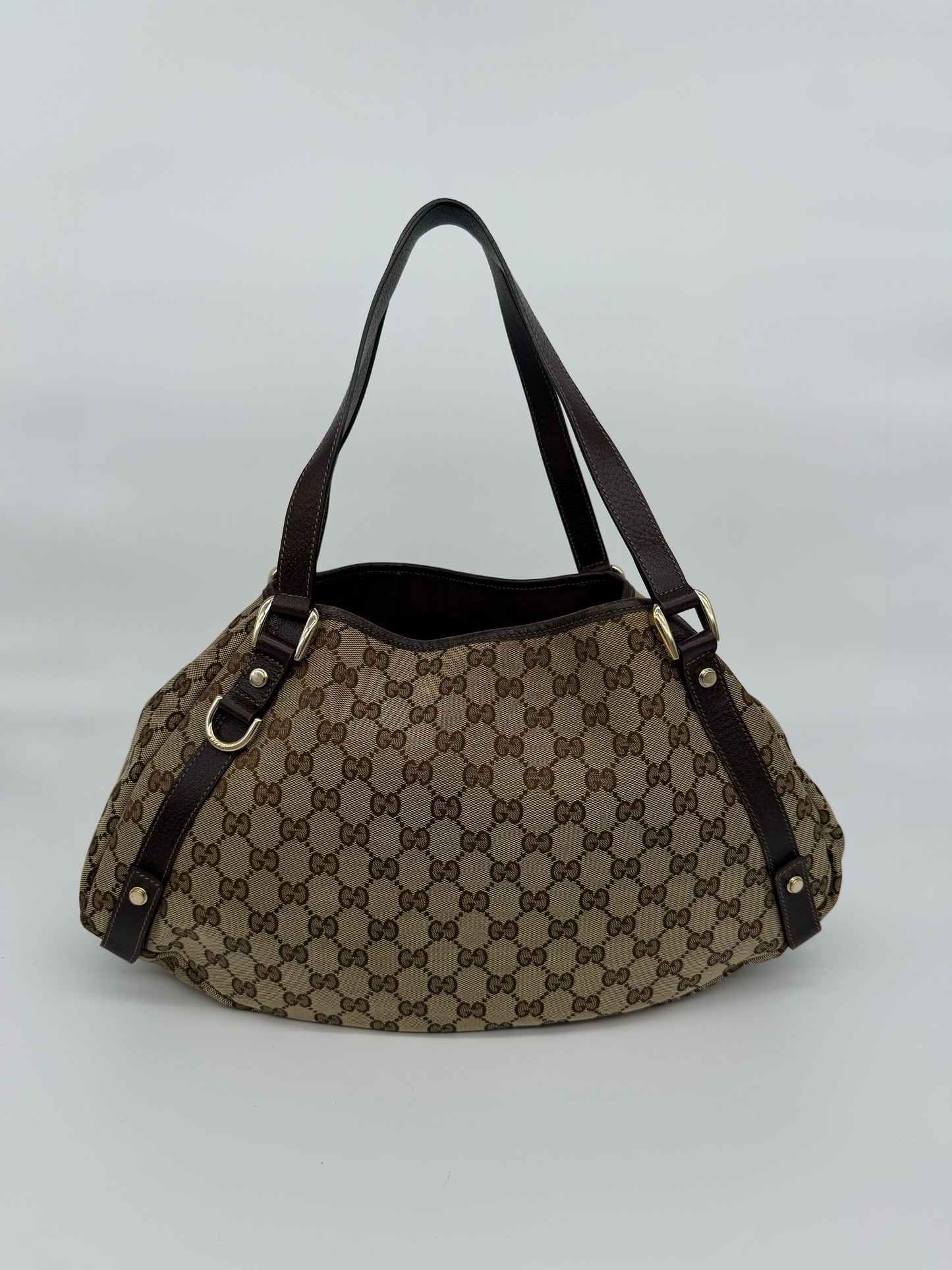 Gucci Abbey Shoulder Bag GG Canvas