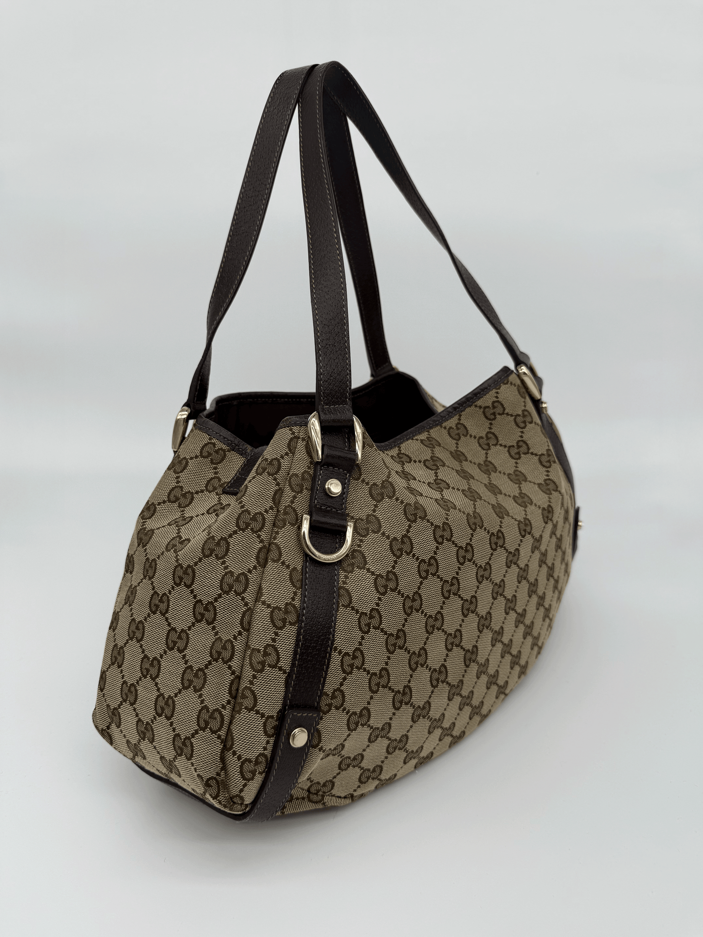 Gucci Abbey Shoulder Bag GG Canvas