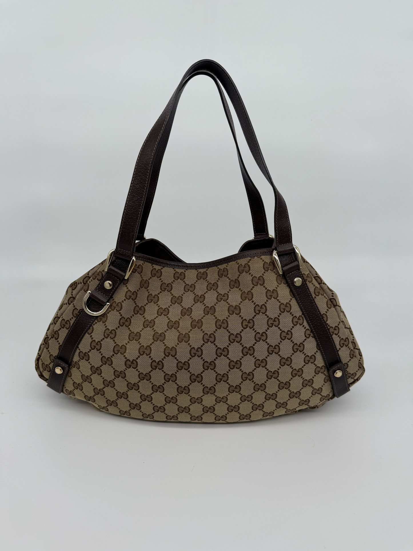 Gucci Abbey Shoulder Bag GG Canvas