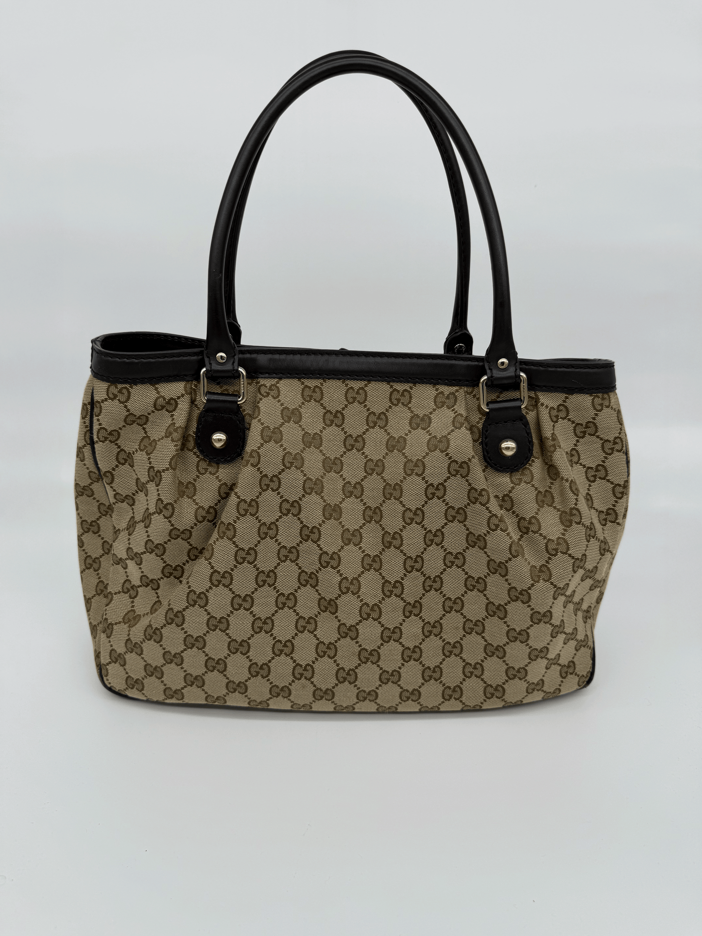 Gucci Sukey Top Handle Tote GG Canvas