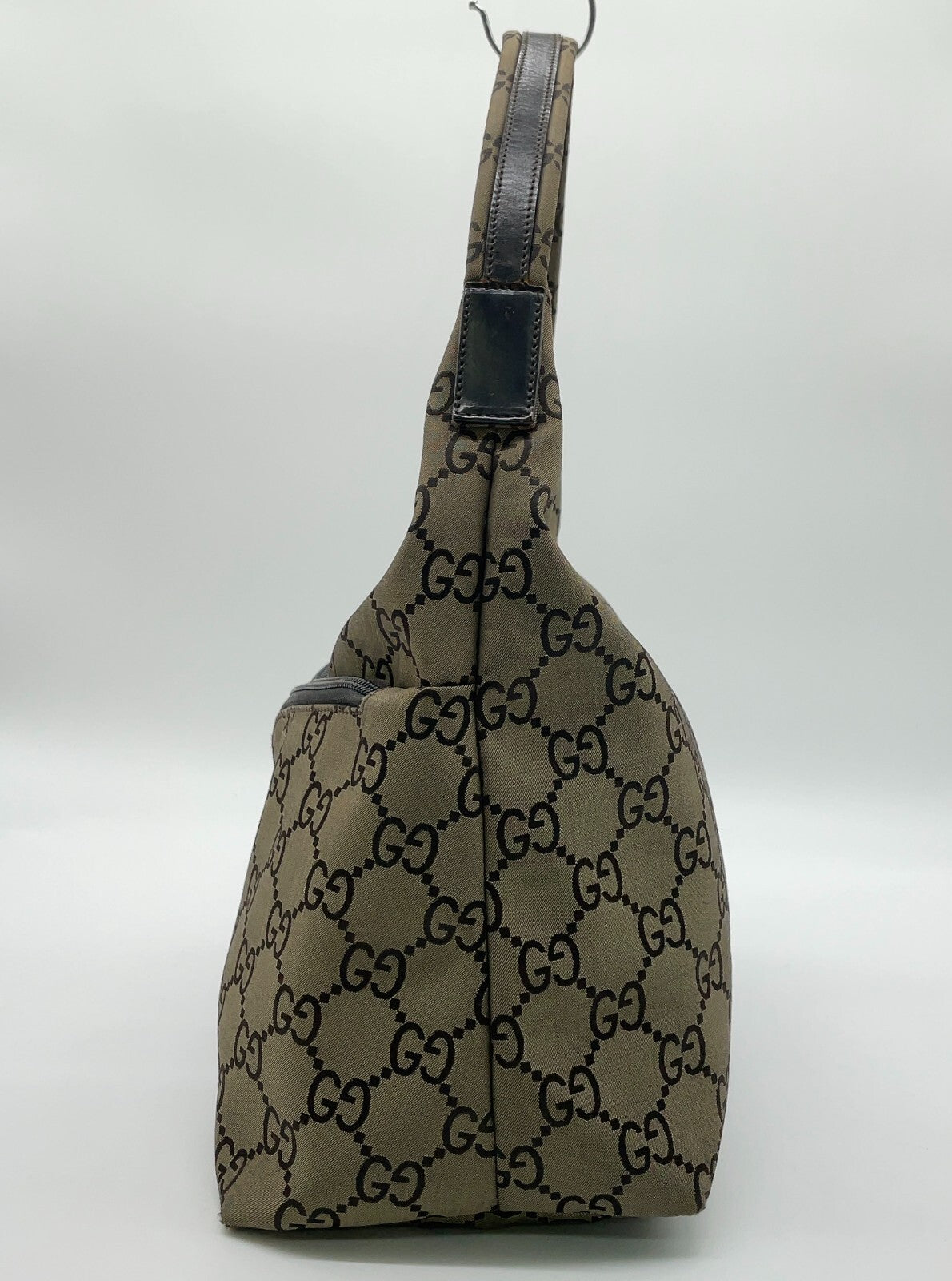 Gucci GG Nylon Hobo Bag