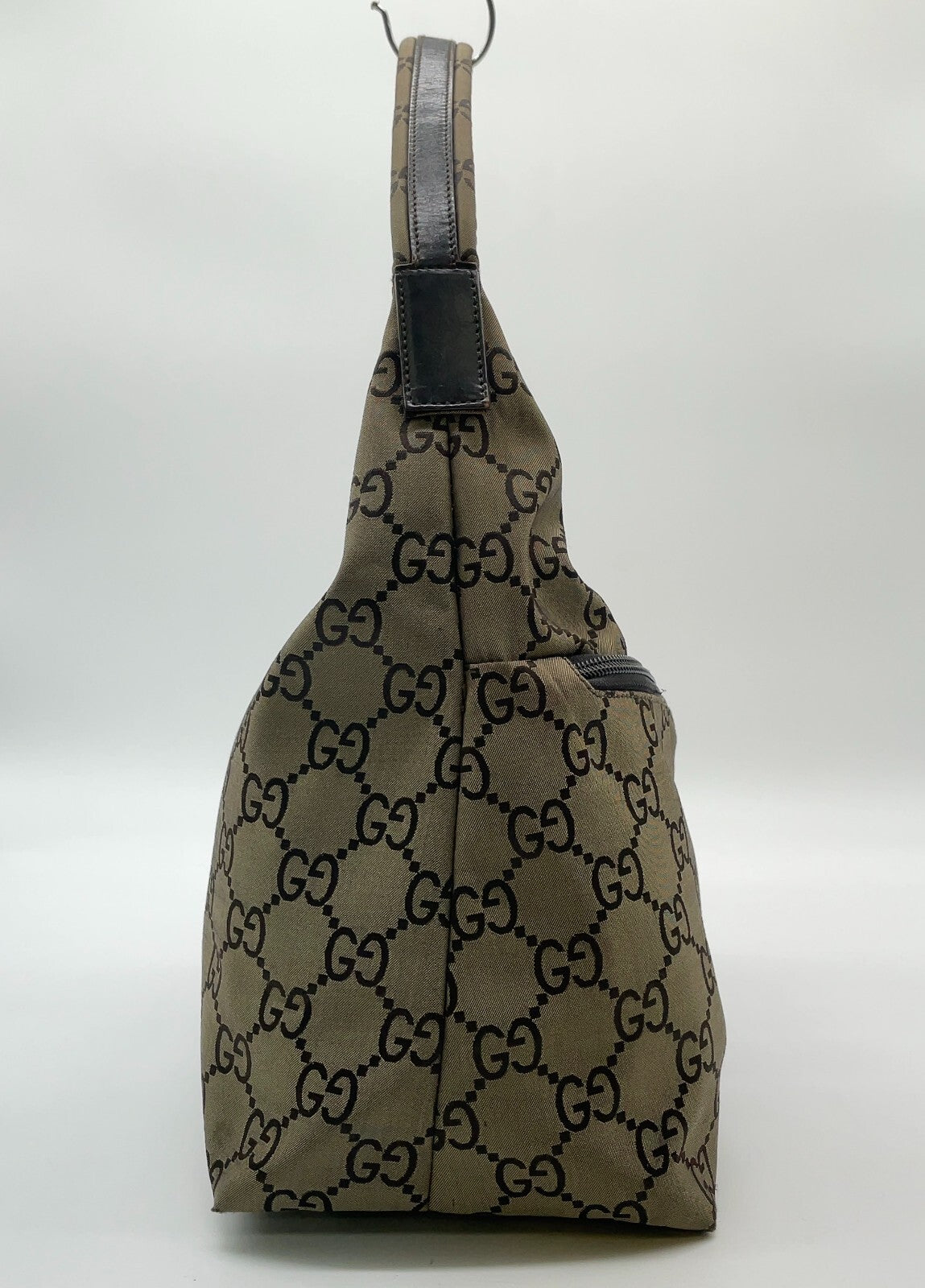 Gucci GG Nylon Hobo Bag