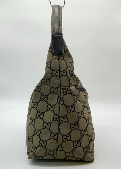 Gucci GG Nylon Hobo Bag