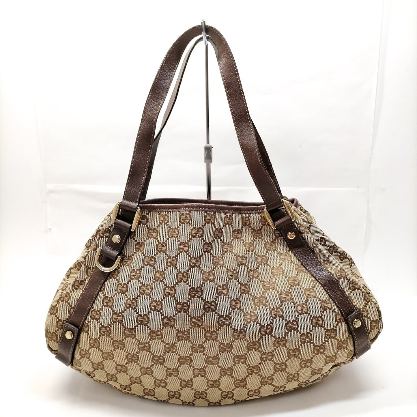 Gucci Abbey Shoulder Bag GG Canvas
