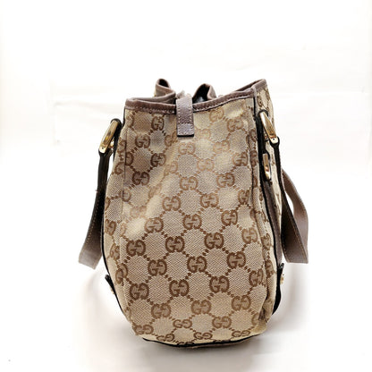 Gucci Abbey Shoulder Bag GG Canvas