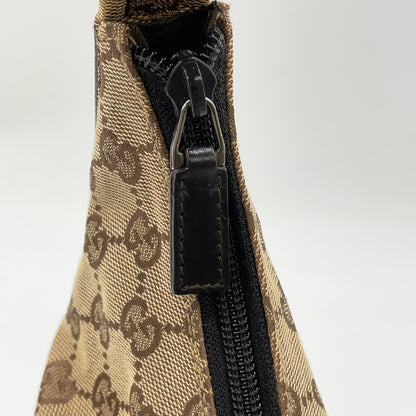 Gucci Double Pocket Zip Hobo GG Canvas Medium