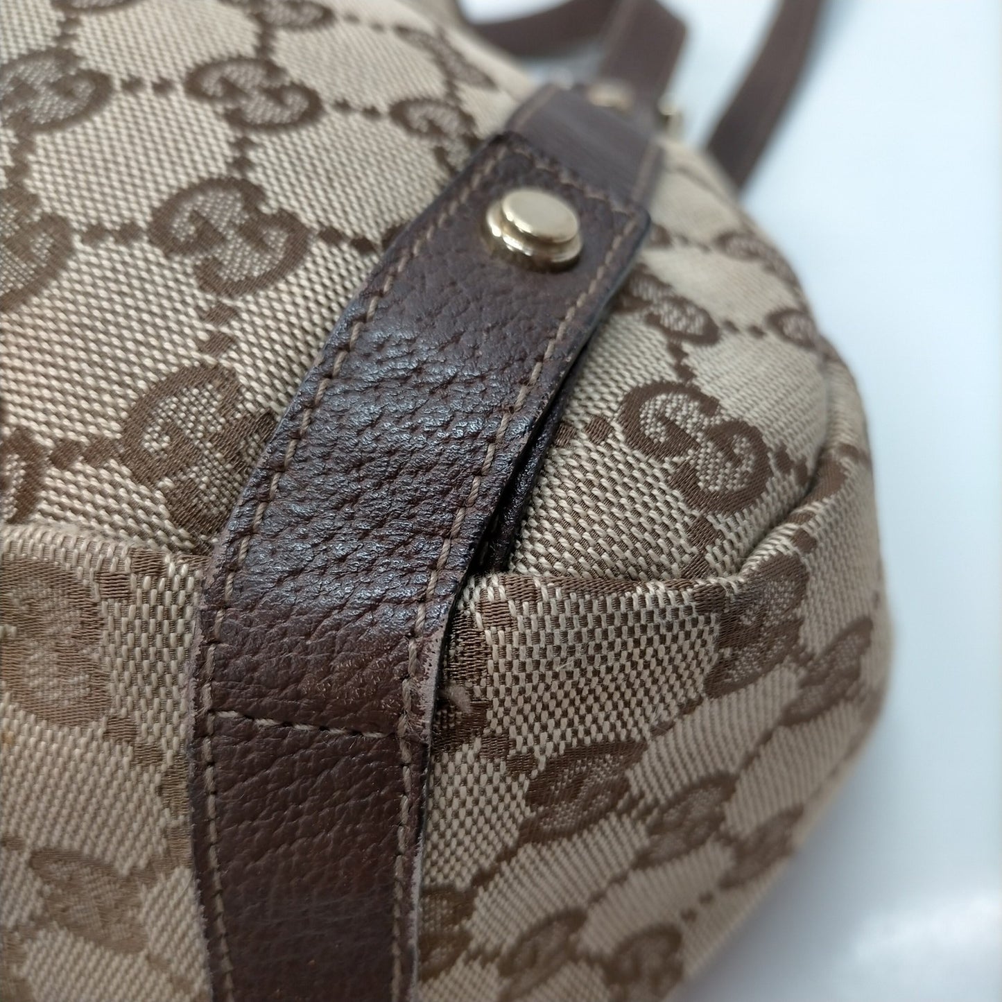 Gucci Abbey Shoulder Bag GG Canvas