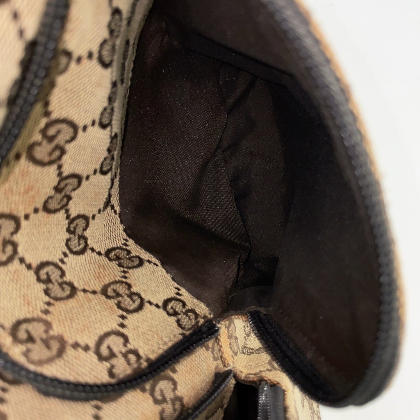 Gucci Double Pocket Zip Hobo GG Canvas Medium