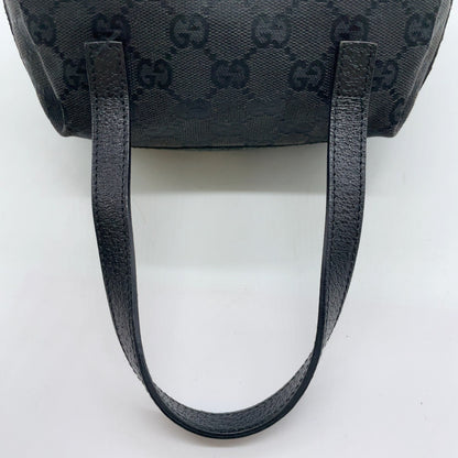 Gucci Zip Around Bowling Bag GG Canvas