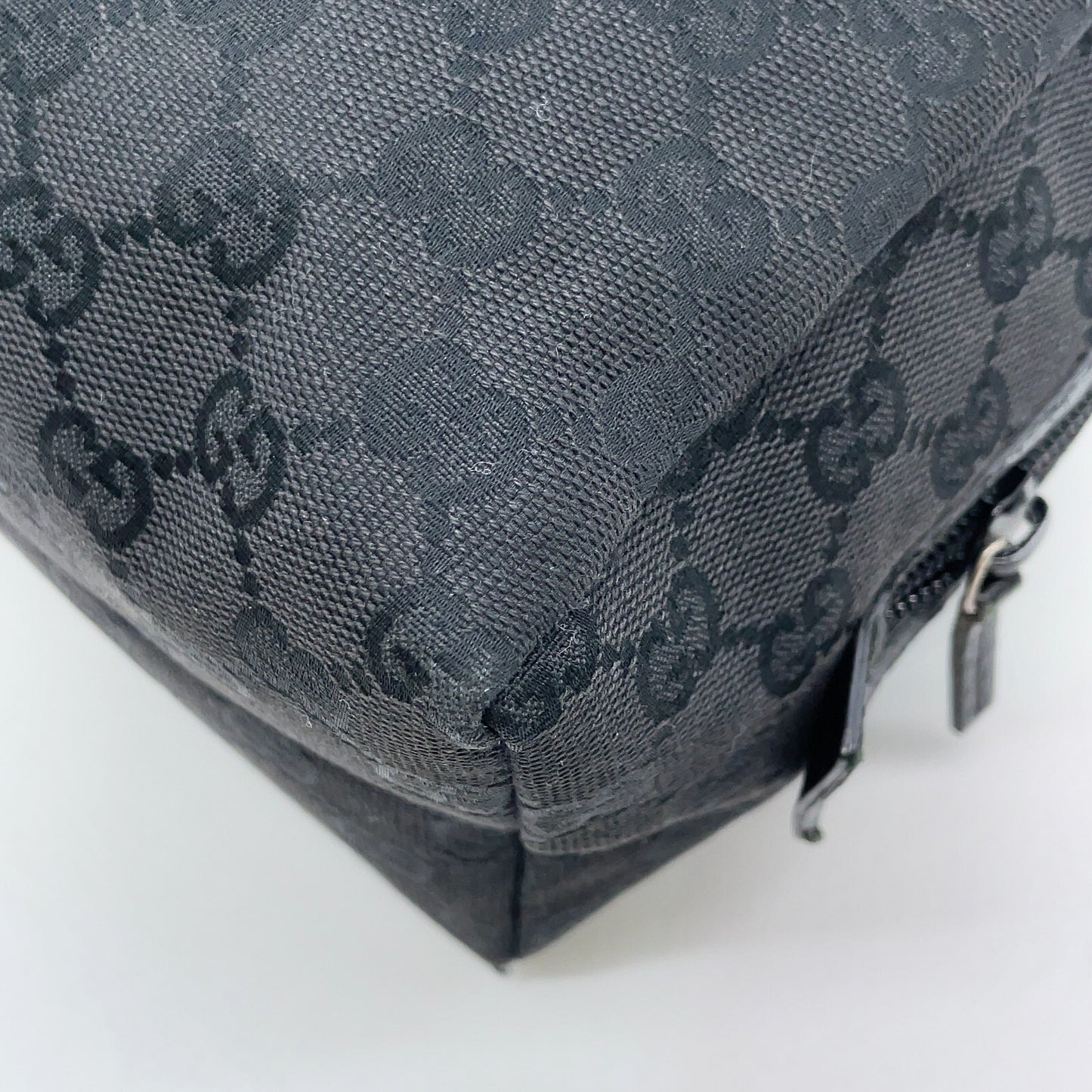 Gucci Zip Around Bowling Bag GG Canvas