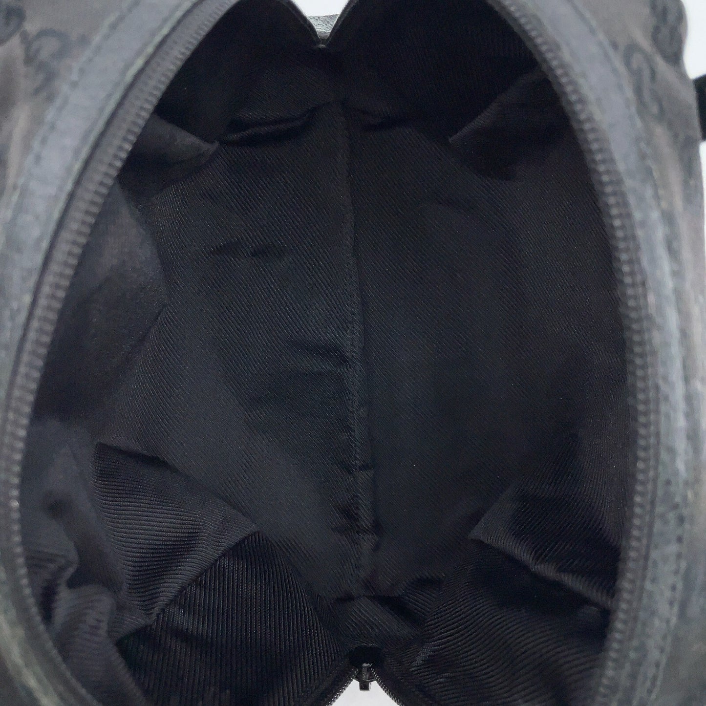 Gucci Zip Around Bowling Bag GG Canvas