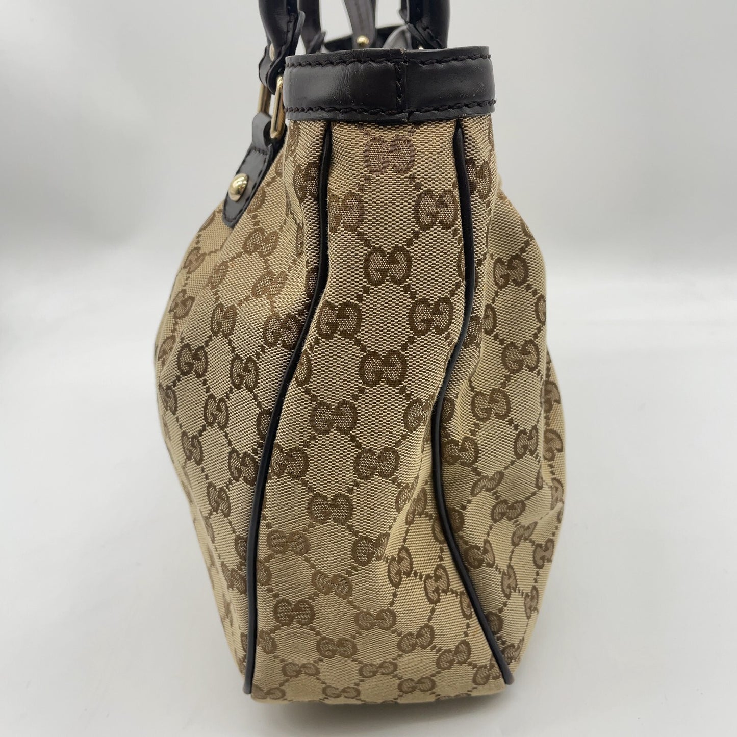 Gucci Sukey Top Handle Tote GG Canvas