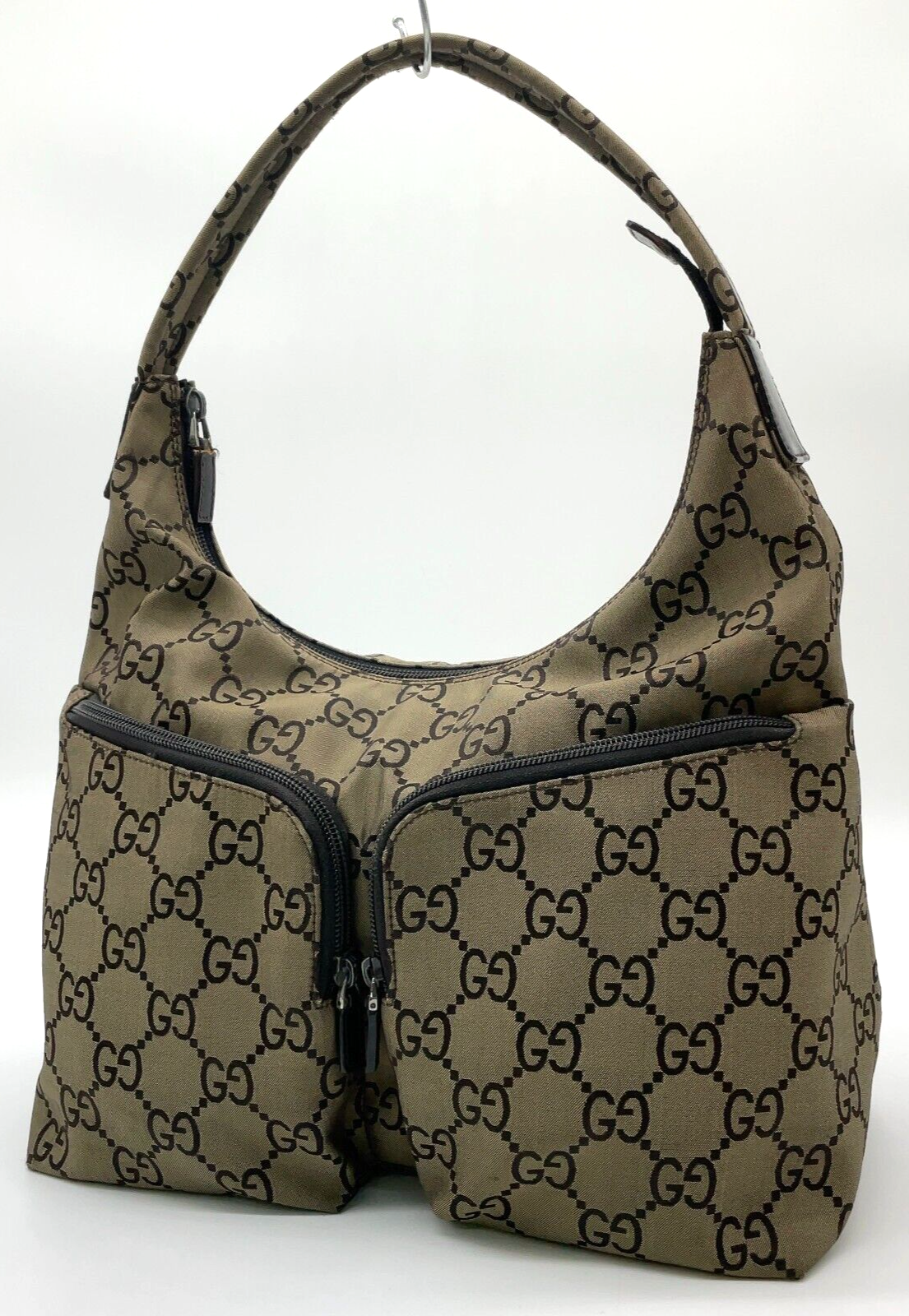Gucci GG Nylon Hobo Bag
